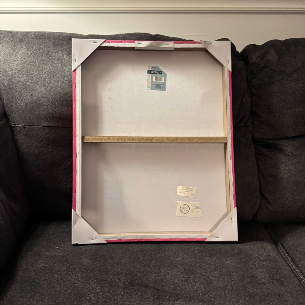 NWT Pink 'Girl Gamer' Large Canvas - Picture 2 of 4